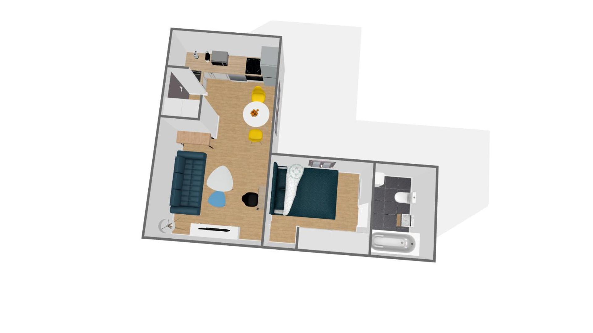 Le Fatsia - Rennes Gare T2 Apartment Ngoại thất bức ảnh