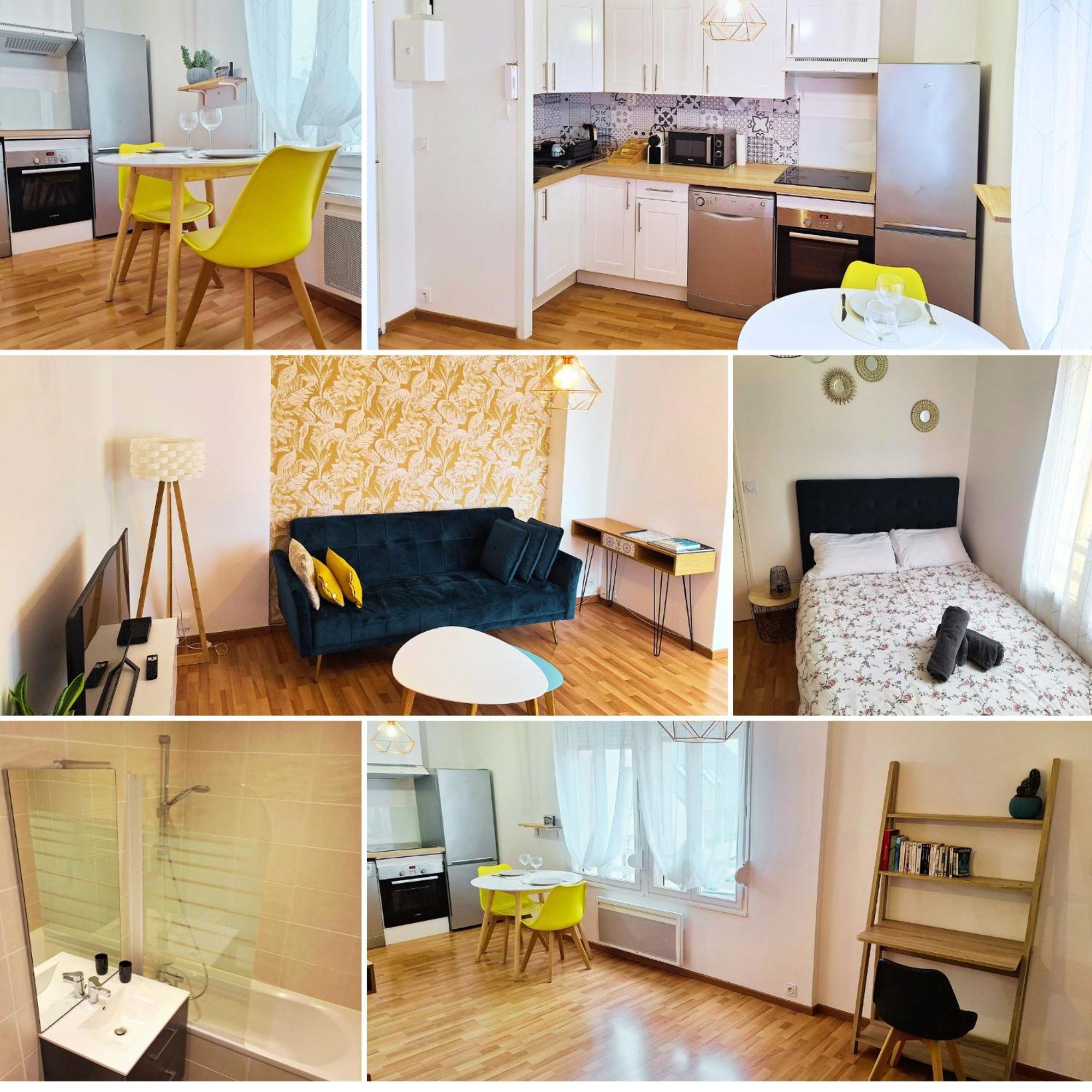 Le Fatsia - Rennes Gare T2 Apartment Ngoại thất bức ảnh
